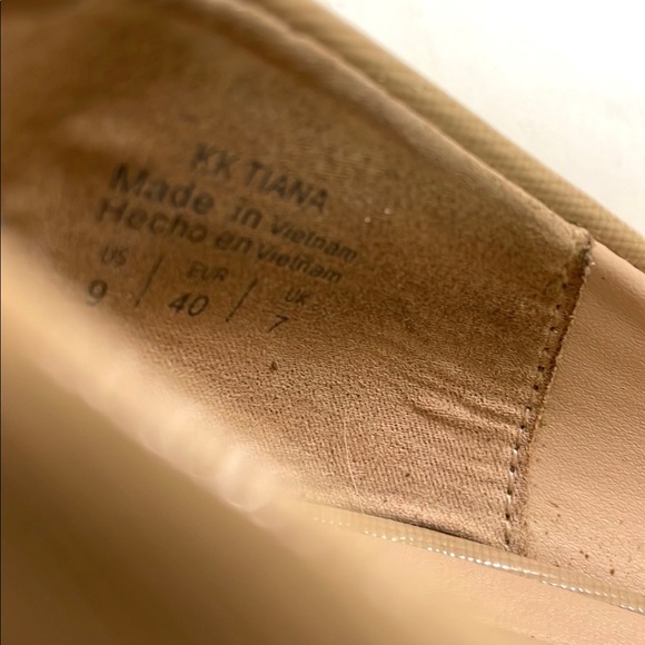 Kellie & Katie Tiana Tan Work Shoes Heels Size 9 - Picture 11 of 11